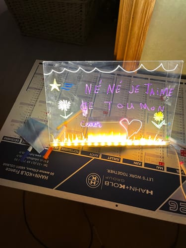 Customer photo review of Planche à Dessin LED Avenia™