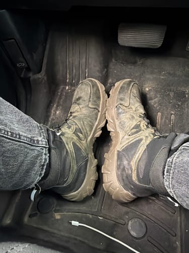 Customer photo review of Maven 6" BOA Non-Slip Steel Toe Boots