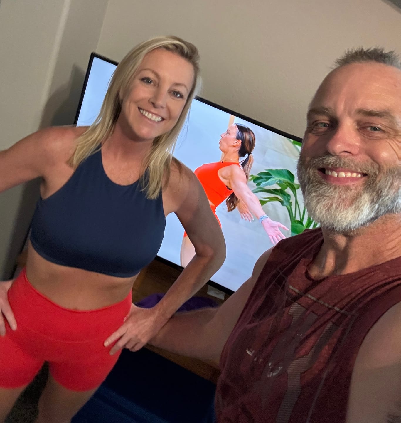 Customer photo review of ESSENCE High Neck Racerback Sports Bra