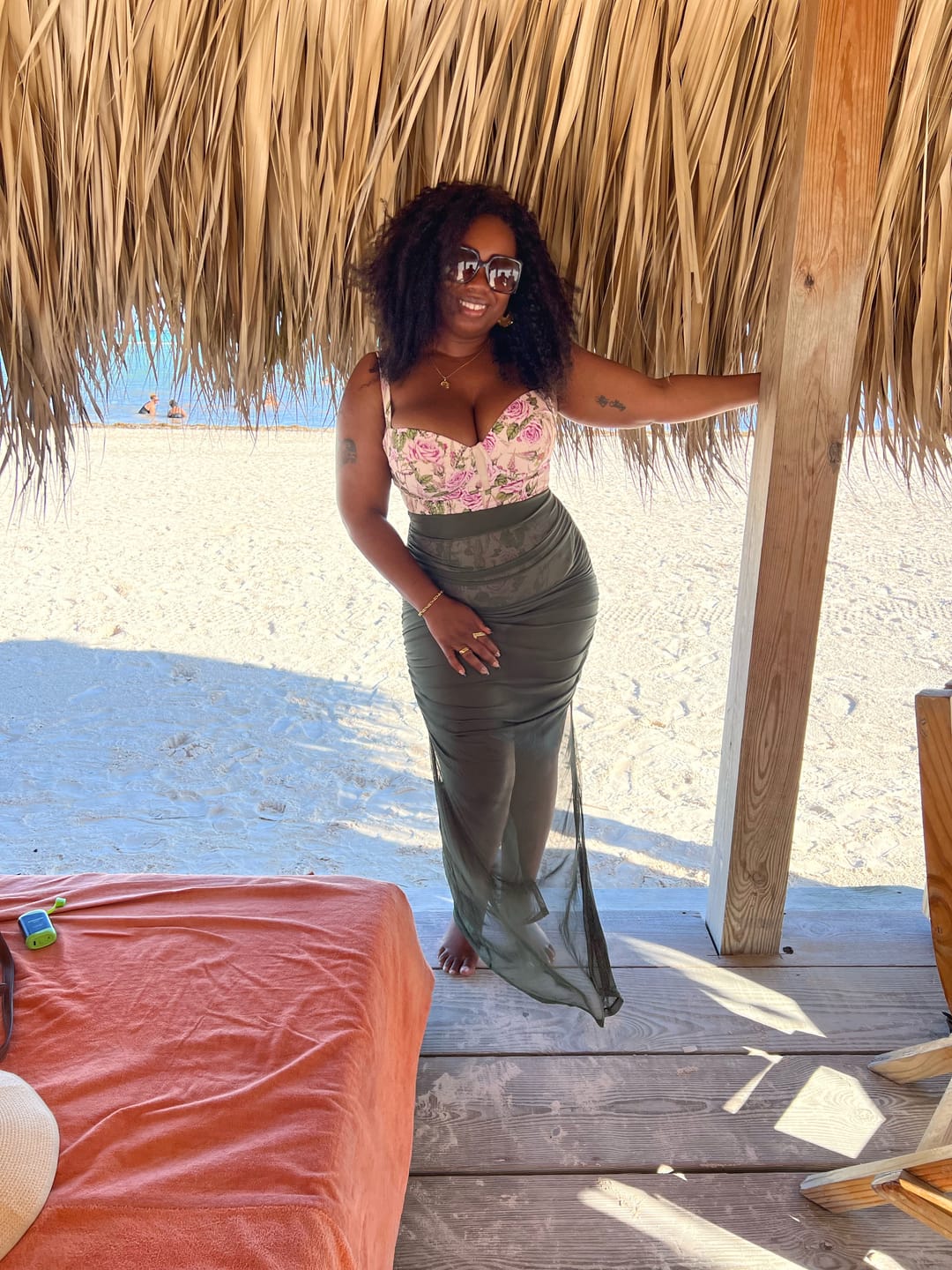 Customer photo review of Water Deep Wave Human Crochet Hair