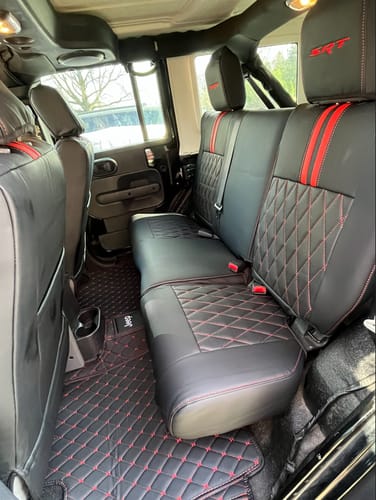 Customer photo review of Premium Custom-Fit Seat Covers