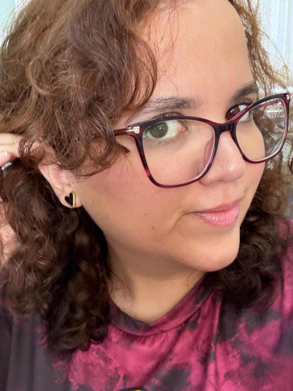 Customer photo review of Aretes Enola