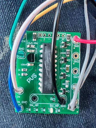 Customer photo review of 105 Series 3 Wire Cruise Control Retention Module