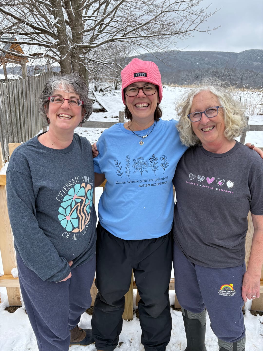Customer photo review of Celebrate Minds Of All Kinds Long Sleeve T-Shirt