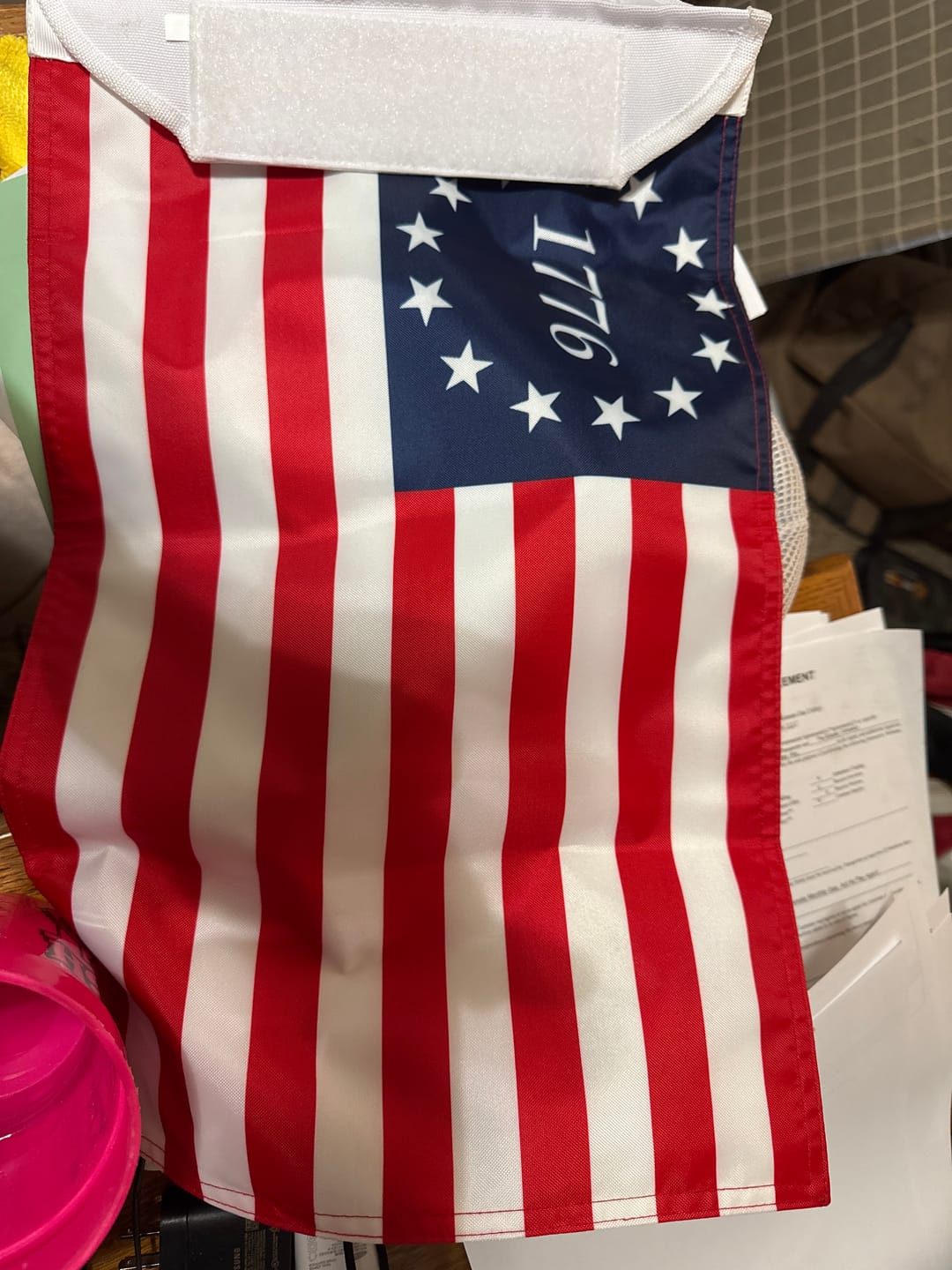 Customer photo of the Betsy Ross Flag (250th Anniversary Flag)