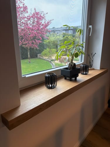 Customer photo review of Aufsatzfensterbank nach Maß