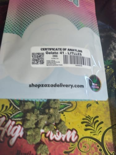 Customer photo review of Gelato 41 - 28 Grams Littles - Hybrid