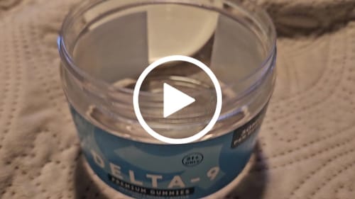 Customer video review of 30mg Delta 9 THC Gummies