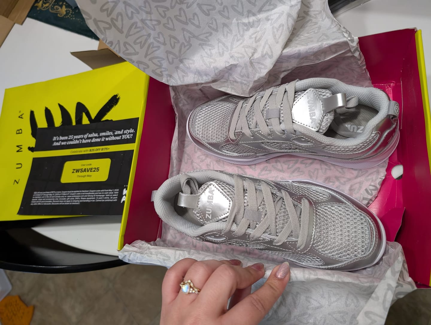 Customer photo review of Zumba Train Mesh Special Edition