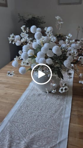 Customer video review of Bouquet de Cire - Blanc