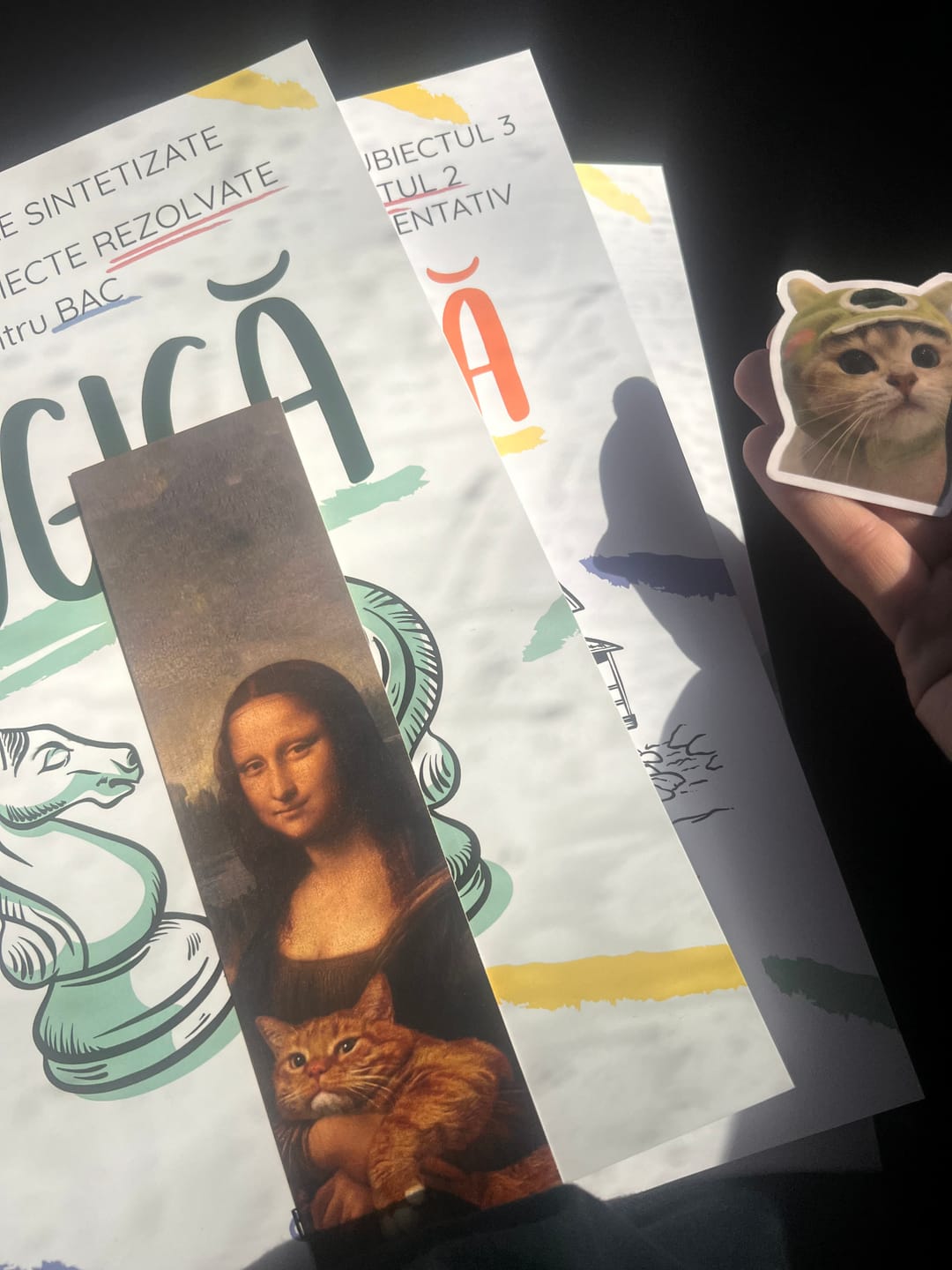 Customer photo review of Pachet Bacalaureat (Română + Istorie + Logică) Bacademia