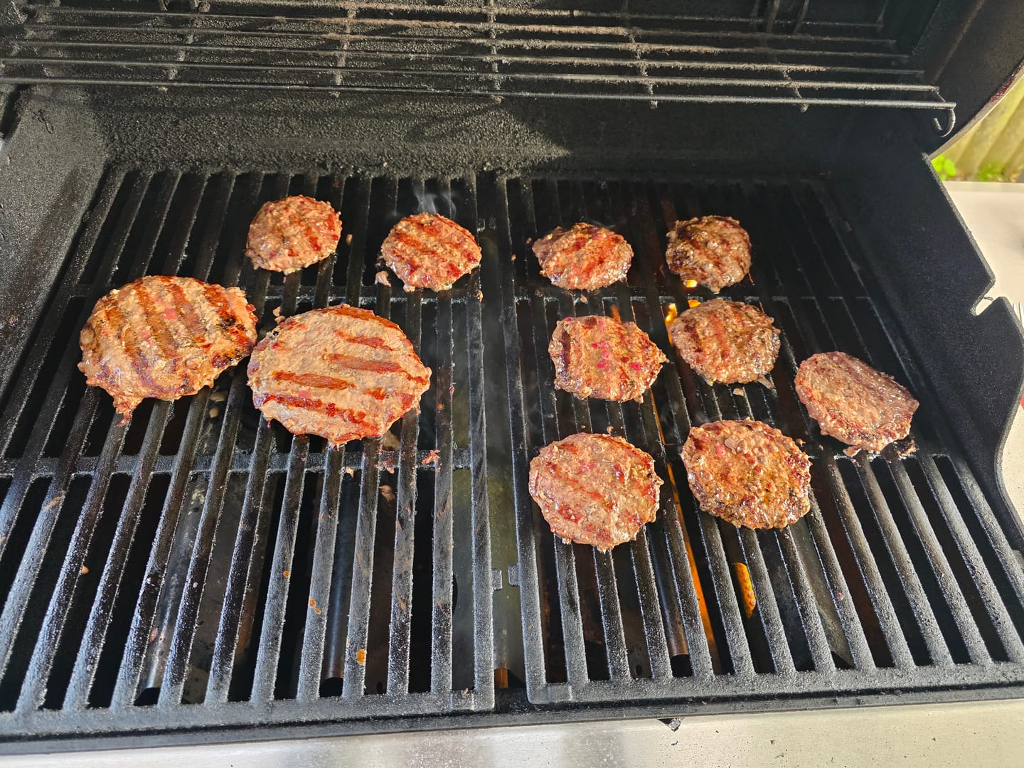 Customer photo review of Freedom Farms Turkey Burgers (10 lb Bundle)