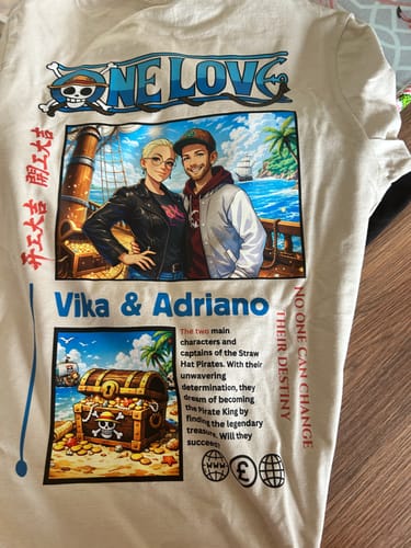 Customer photo review of ONE LOVE - custom made 2