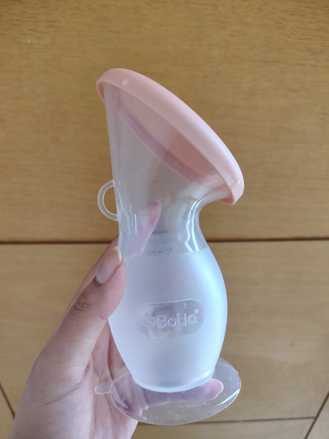 Customer photo review of Recolector de leche manual