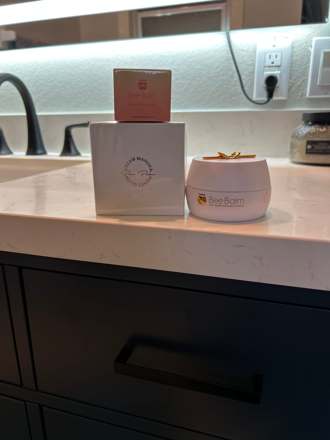 Customer photo review of Manuka Honey Anti-Aging Face Moisturizer with Retinol (0.5%) 50ml