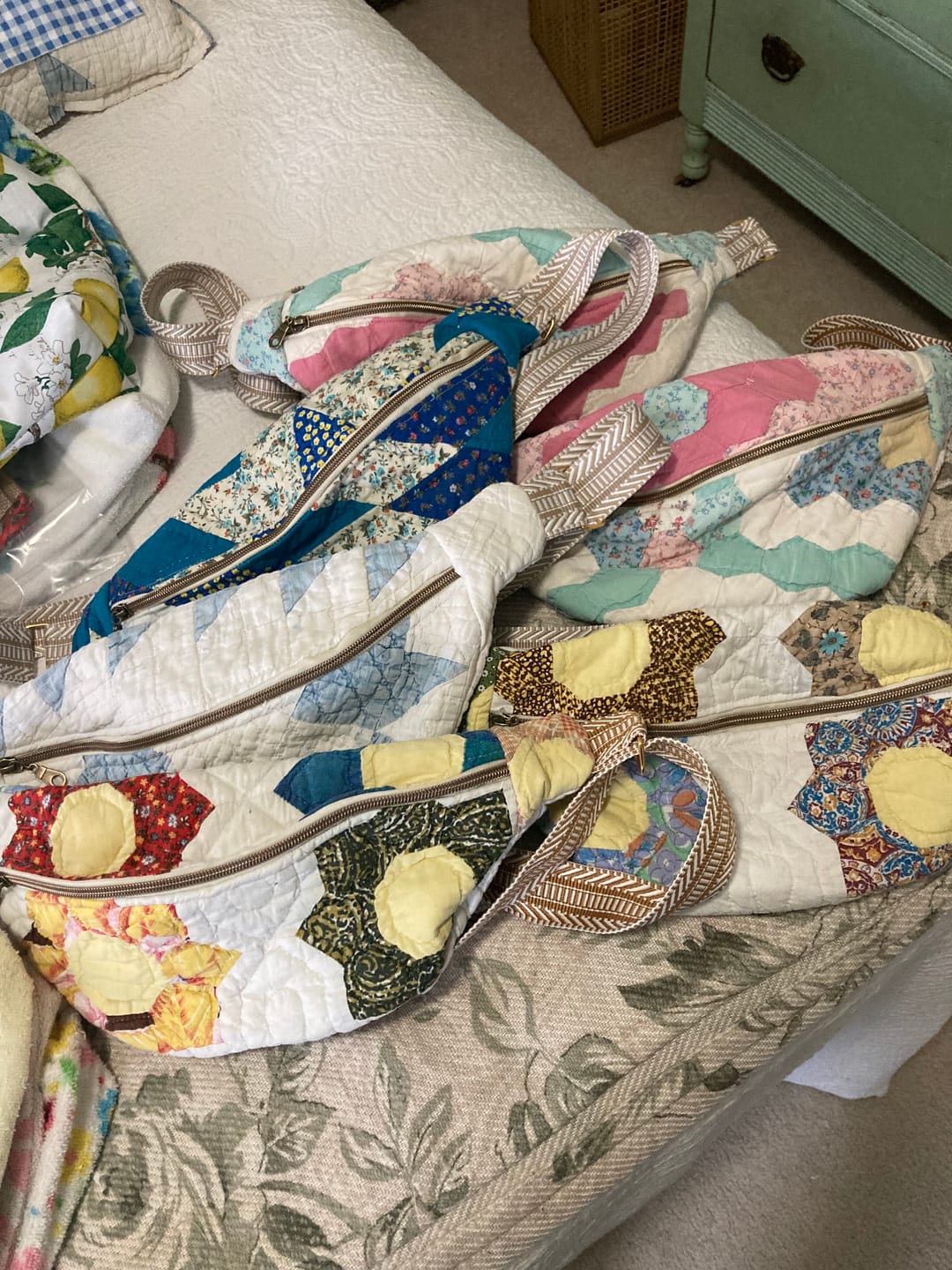 Customer photo review of Large and small Baileigh bag pattern