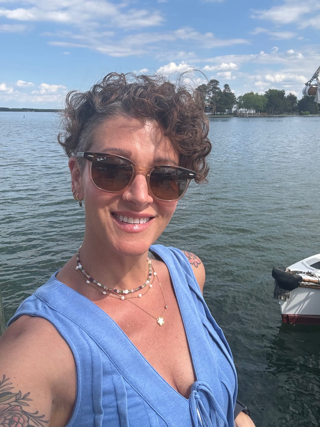 Customer photo review of Laney Necklace (Bundle)