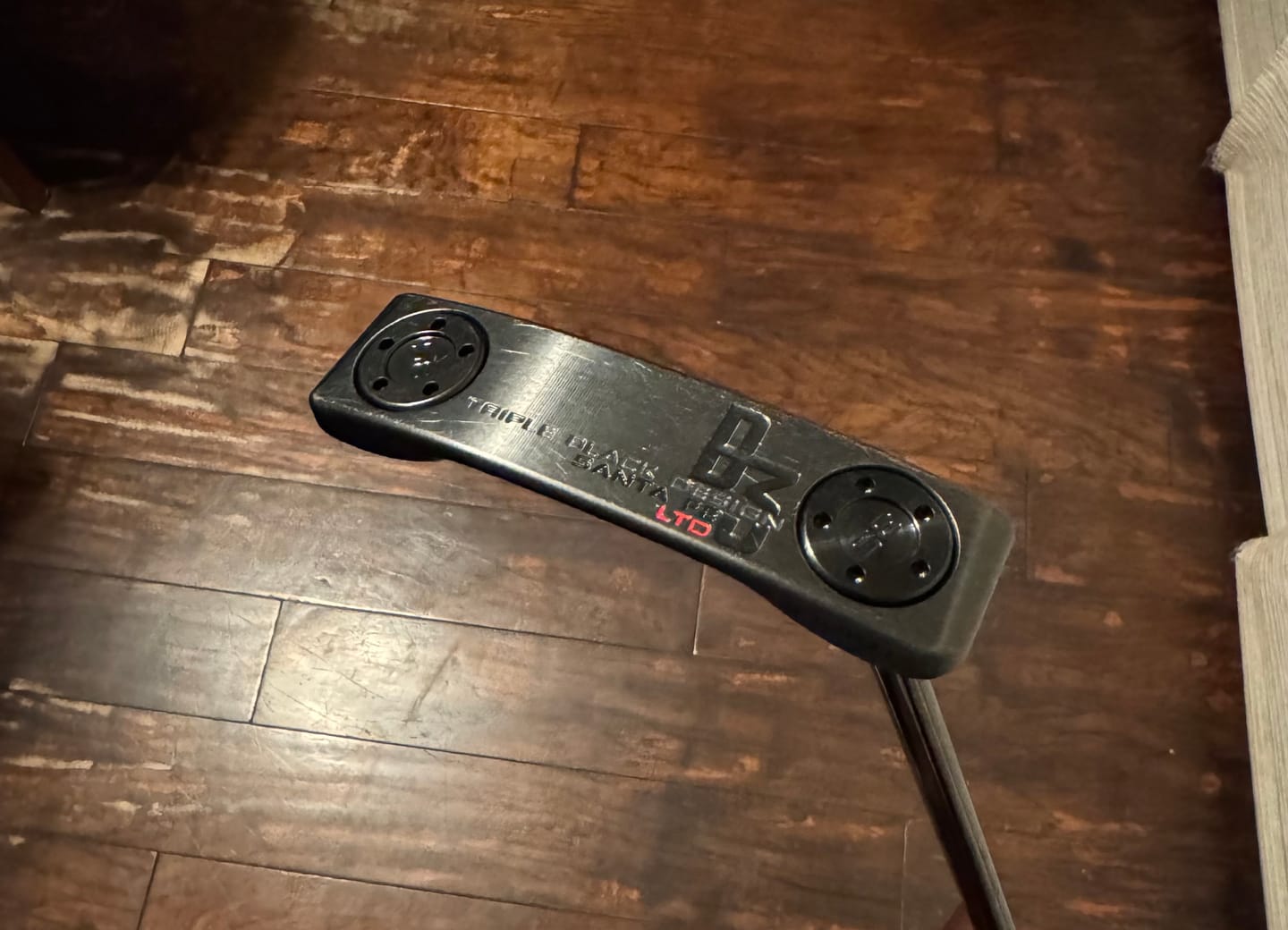 Customer photo review of Scotty Cameron Compatible Black PVD Large Thread Putter Weights