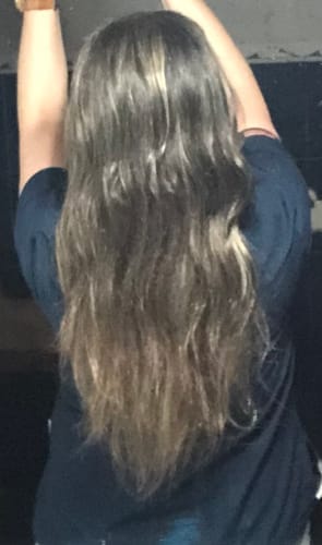 Customer photo review of Shampoo y Acondicionador