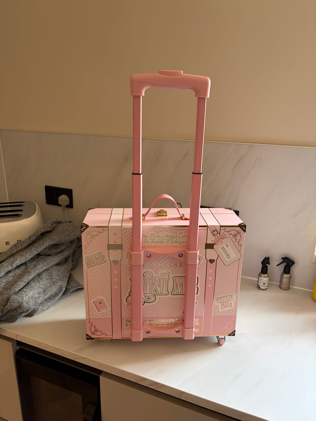 Customer photo review of P. Louise Mini Me Suitcase (Suitcase Only)