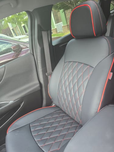 Customer photo review of Premium Custom-Fit Seat Covers