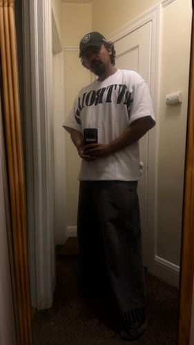 Customer photo review of Wide Leg Sweats Dusk
