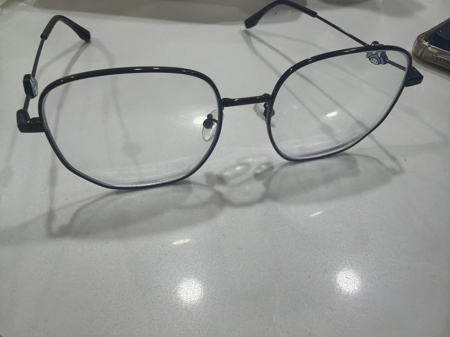 Customer photo review of Melly Eyeglasses