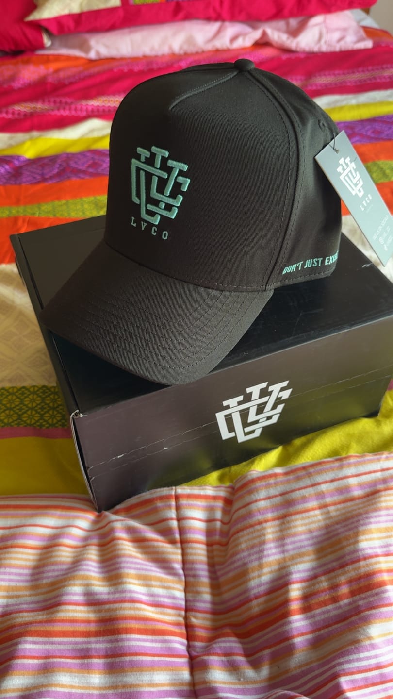 Customer photo review of LVCO Midnight Mint A-Frame Snapback