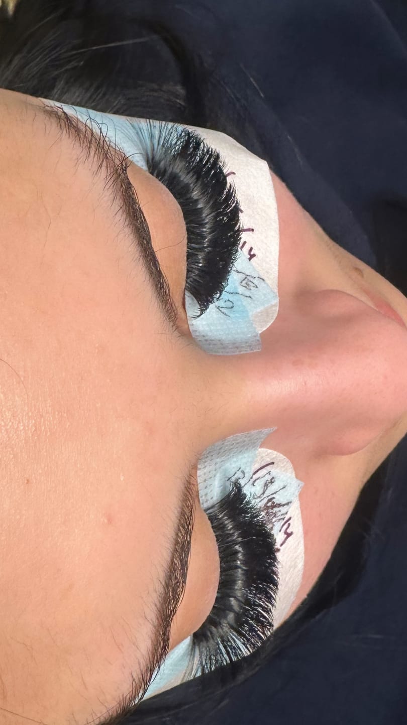 Customer photo review of VEYESINC Cashmere Lashes - 0.05MM