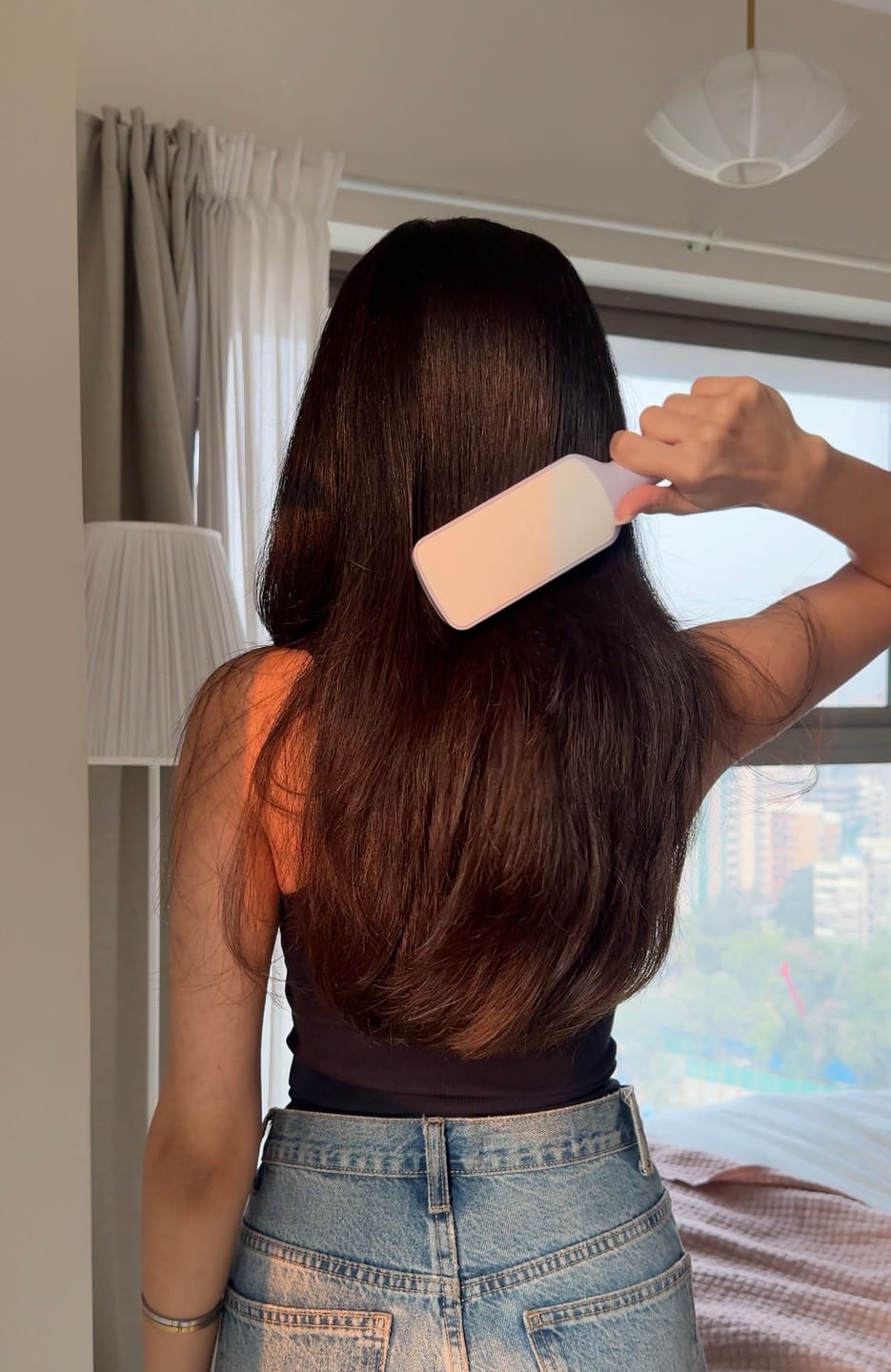 Customer photo review of Koko Self Cleaning Hair Brush