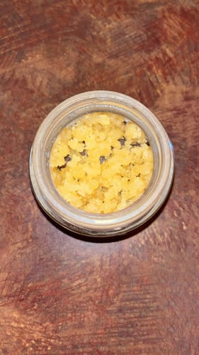 Customer photo review of Grape Grenade | THCA Crumble