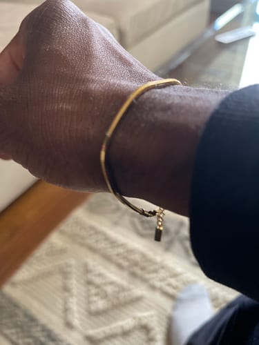 Customer photo review of Octagon Bracelet