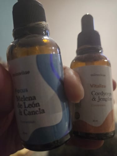 Customer photo review of Vitaliza | Extracto de Cordyceps