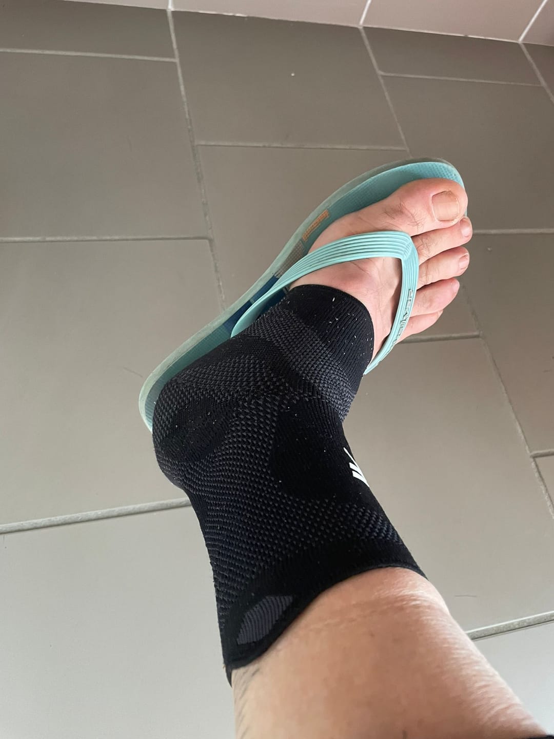 Customer photo review of Maintien de Compression pour Chevilles V3