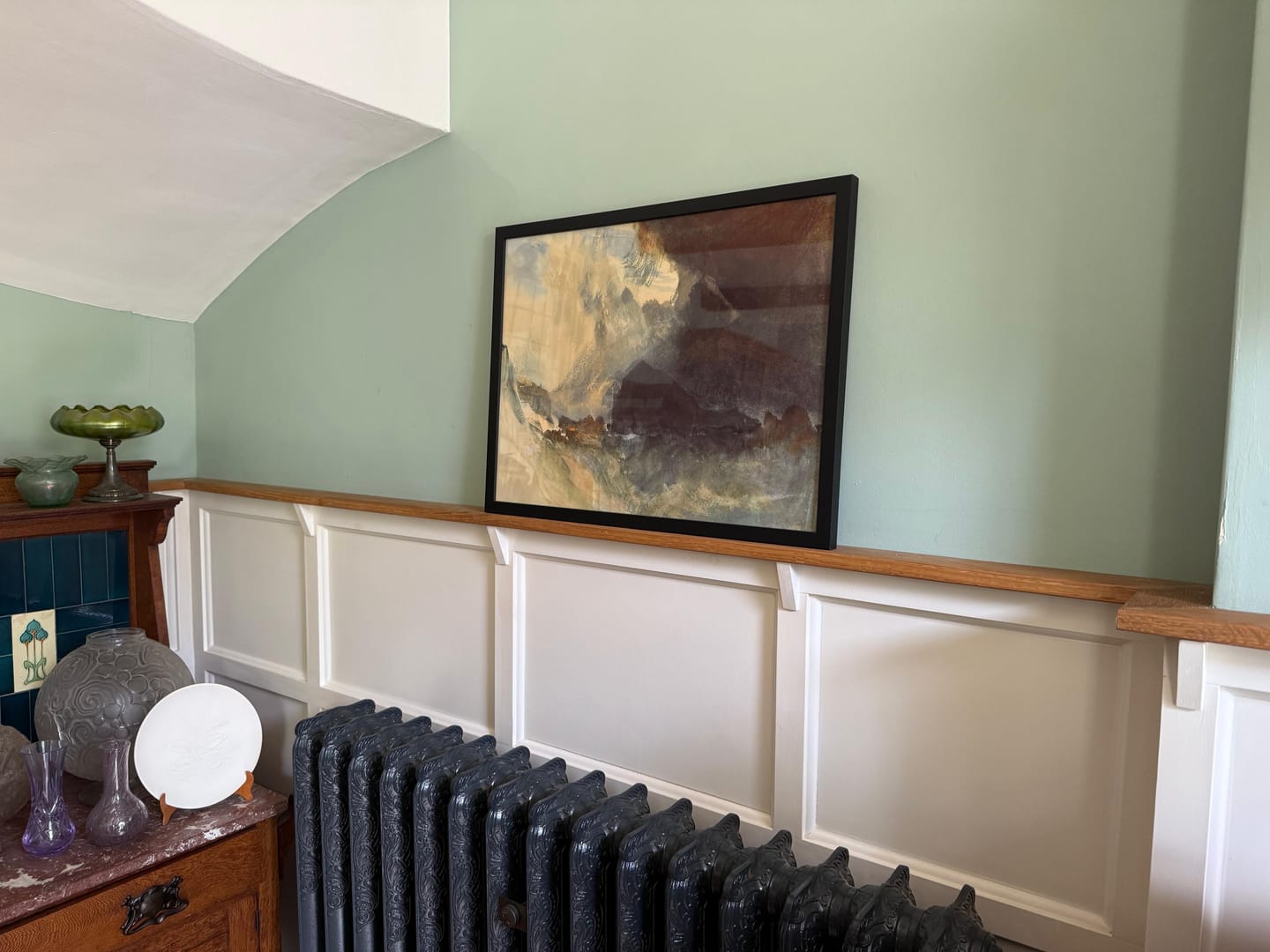 Customer photo review of The Mewstone, Devon by Turner, 1823