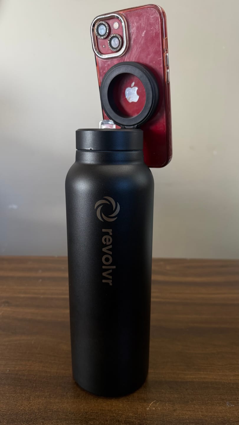 Customer photo review of REVOLVR HALO™ Bottle