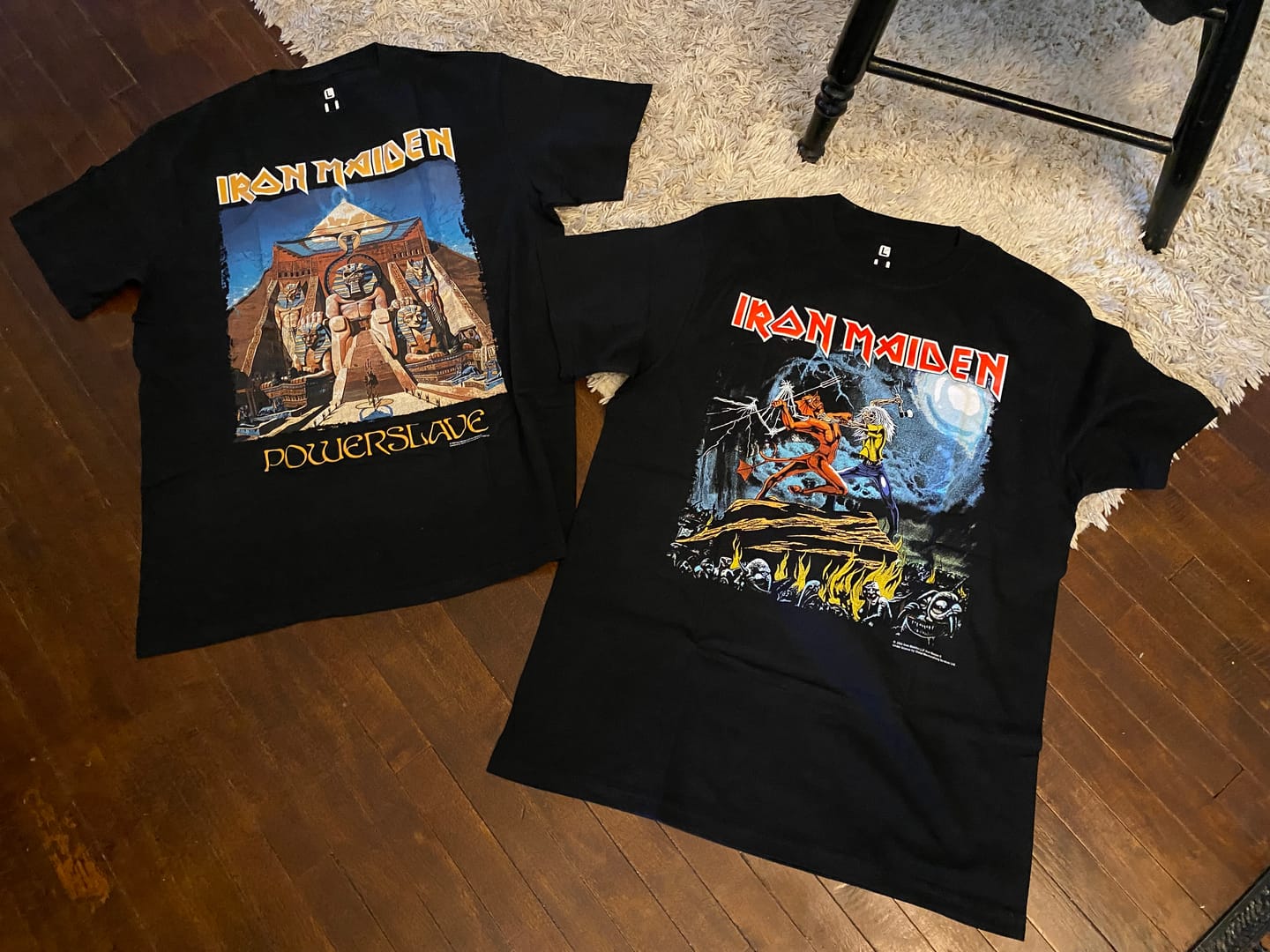Customer photo review of Iron Maiden - Powerslave - Shortsleeve Shirt