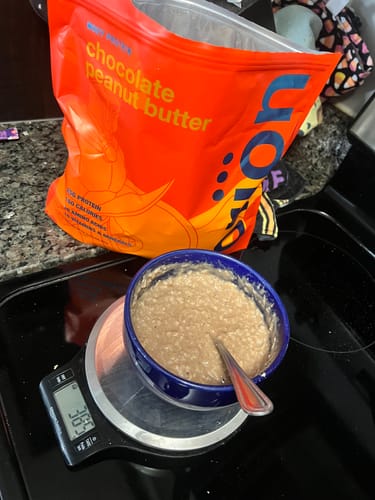 Customer photo review of Whey Protein Powder
