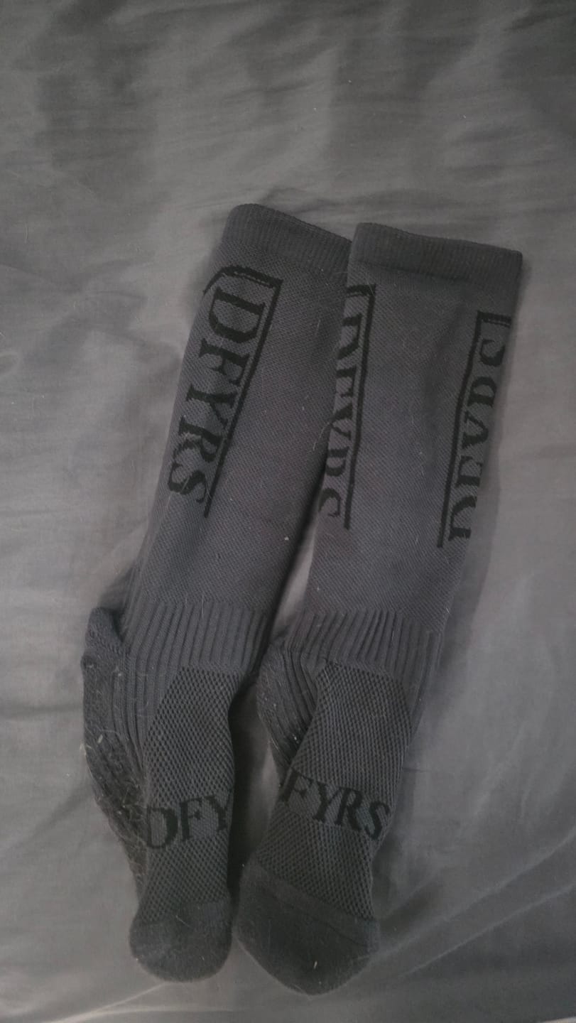 Customer photo review of Lucky Dip | Compression Socks