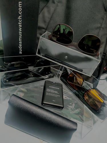 Customer photo review of Kael Square Framed Sunglasses