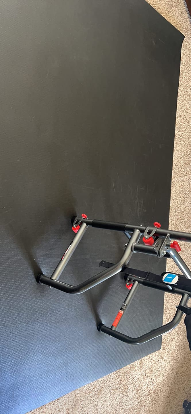 Customer photo review of GXMMAT Large Exercise Mat 6'x8'