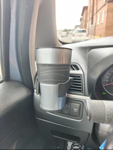 Customer photo review of 2-in-1 Car Air Vent Cup Holder