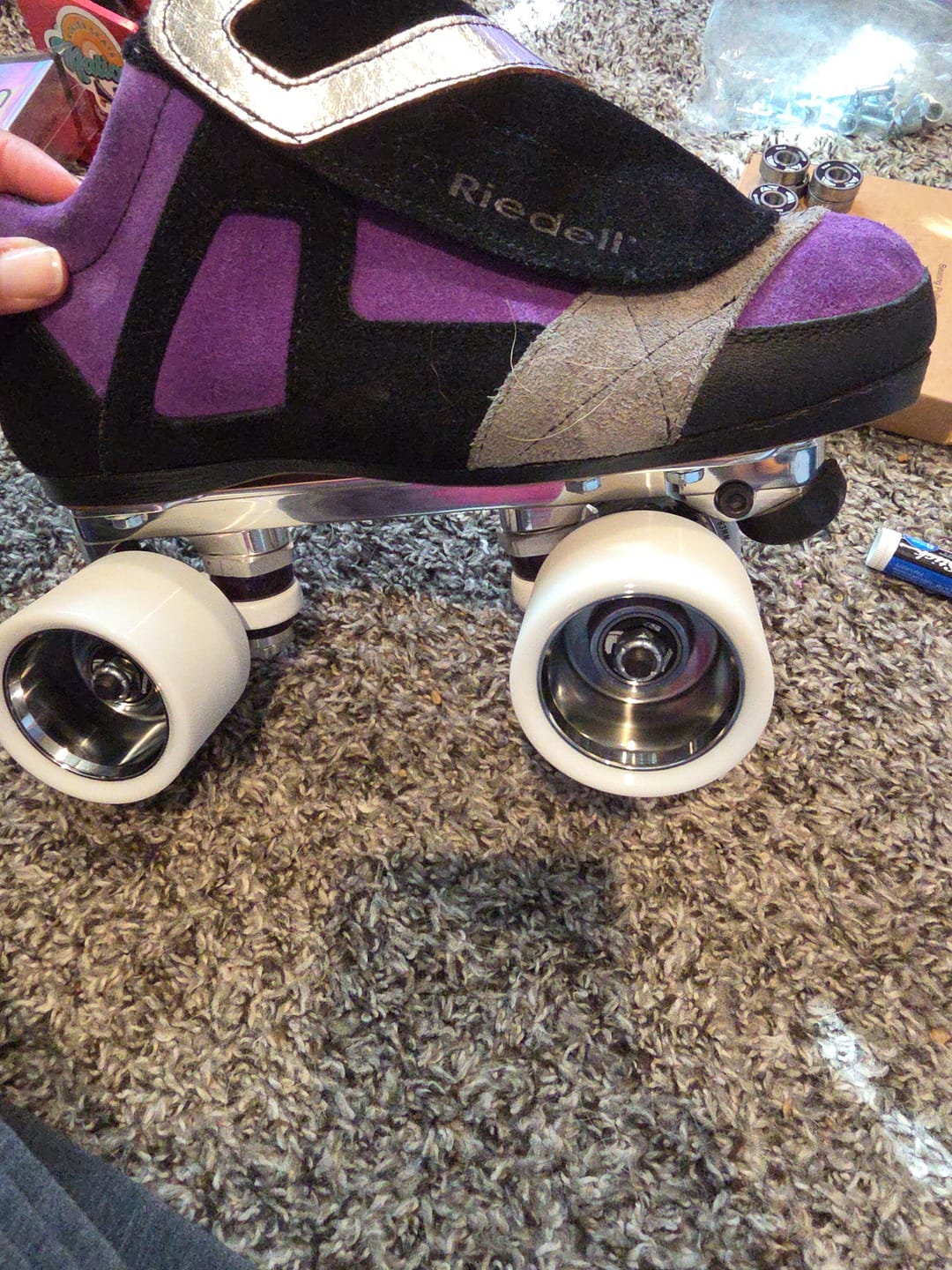 Customer photo review of Ultraglide Roller Skate Wheels