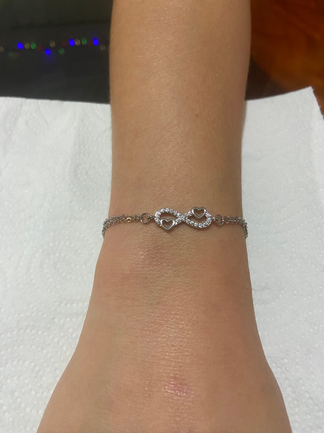 Customer photo review of My Beautiful Daughter " Always Keep Me in Your Heart " Love Mom