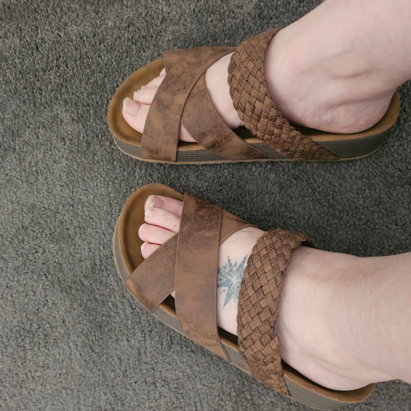 Customer photo review of Sienne Sandal - Dune