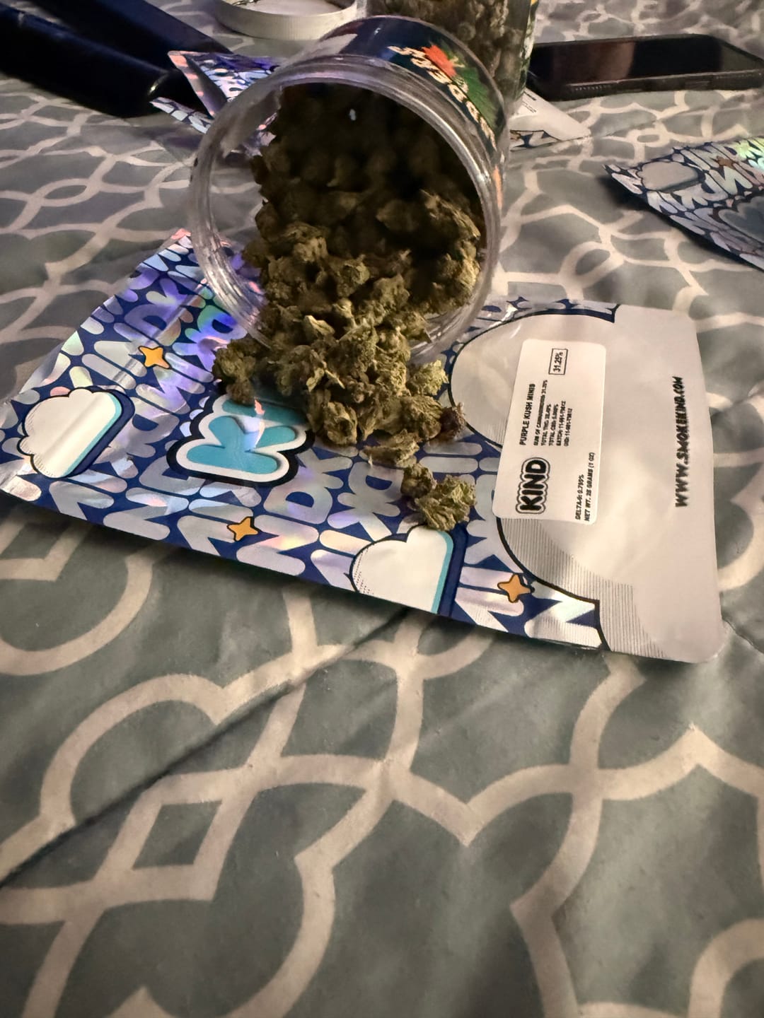 Customer photo review of Purple Kush - Minis - 28 Grams - Indica