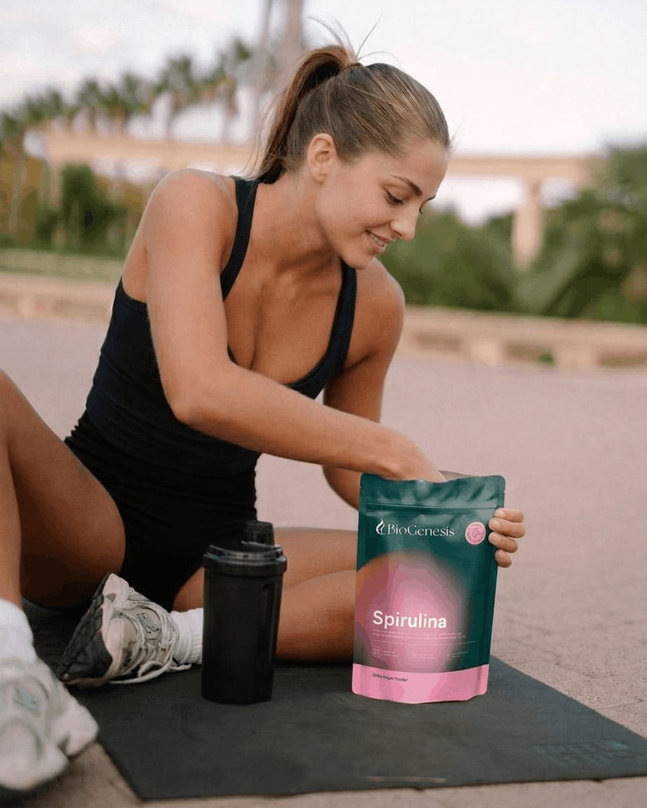 Customer photo review of Organic Spirulina – 200g