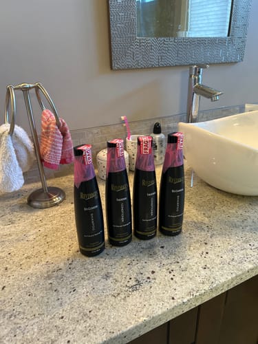 Customer photo review of REVIVOGEN MD BIO-CLEANSING SHAMPOO + CONDITIONER BUNDLE