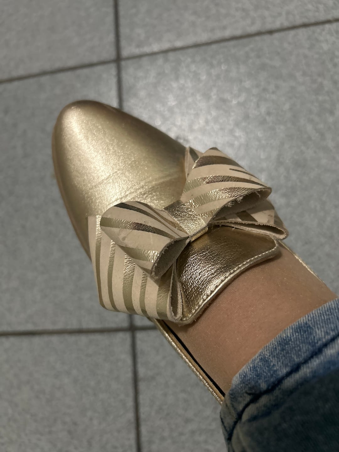 Customer photo review of Mocasín Rosita Amatista