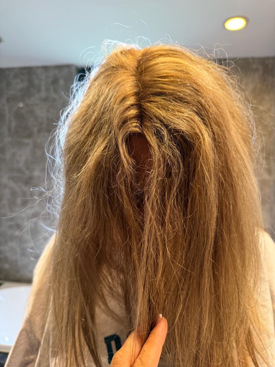 Customer photo review of Redken Frizz Dismiss Shampoo And Conditioner Bundle